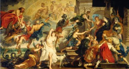 Apotheosis of Henry IV - Peter Paul Rubens