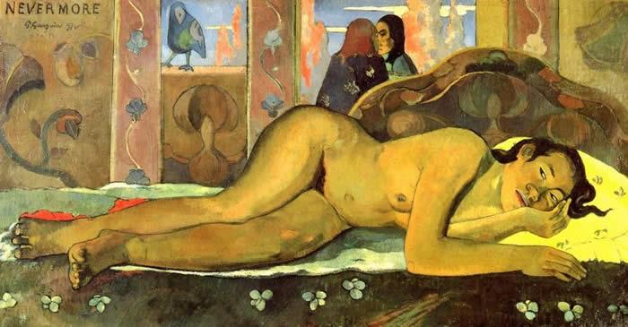 Nevermore - Paul Gauguin