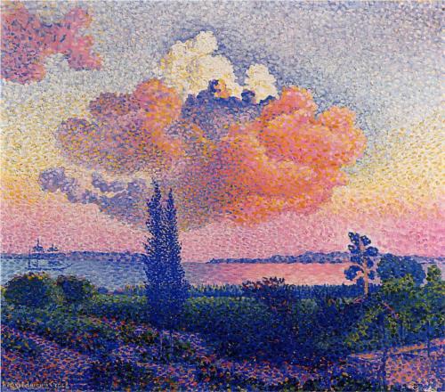 Pink Cloud - Henri Edmond Cross