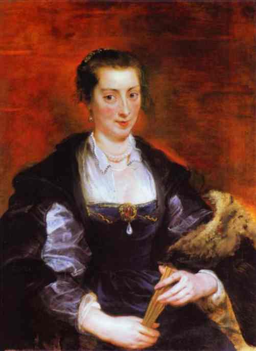 Portrait of Isabella Brant - Peter Paul Rubens