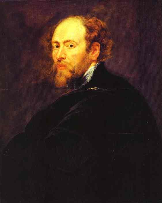 Self Portrait without a Hat - Peter Paul Rubens