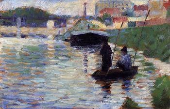 The Bridge (View of the Seine)- Georges Seurat