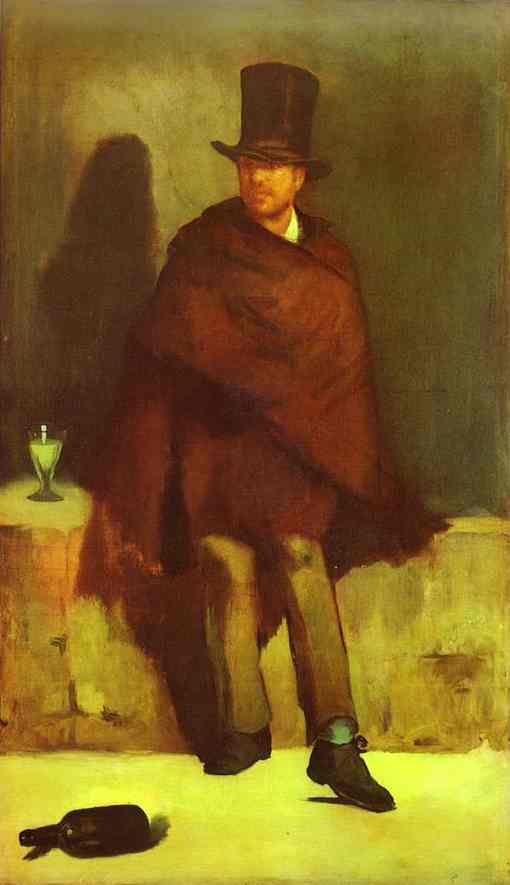 Absinthe Drinker - Edouard Manet