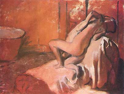After the Bath - Edgar Degas