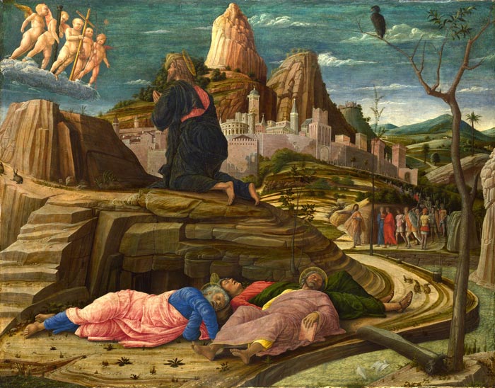 lamentation over the dead christ mantegna
