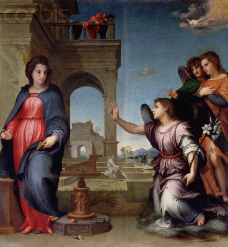 Annunciation - Andrea del Sarto