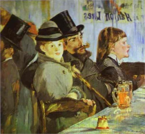 At the Cafe - Edouard Manet