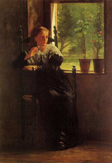 At the Window - Winslow Homer