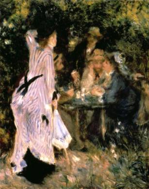 Au Jardin du Moulin - Pierre Auguste Renoir