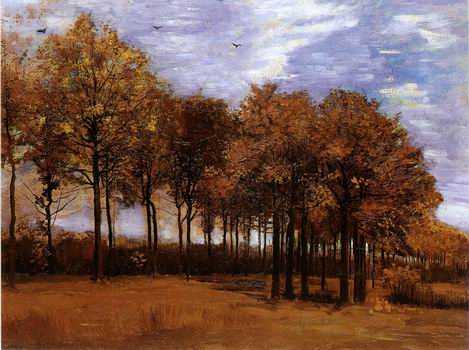 Autumn Landscape Nuenen - Vincent van Gogh
