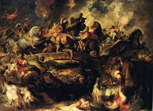 Battle of the Amazons - Peter Paul Rubens