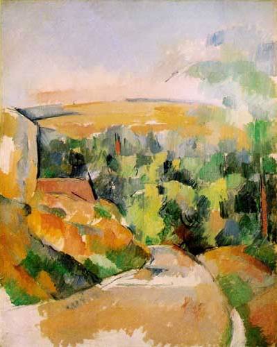 Bend in Road - Paul Cezanne