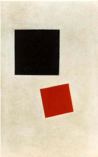 Black Square and Red Square - Kazimir Malevich
