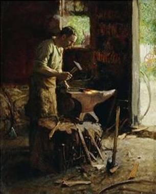 Blacksmith - Edward Henry Potthast