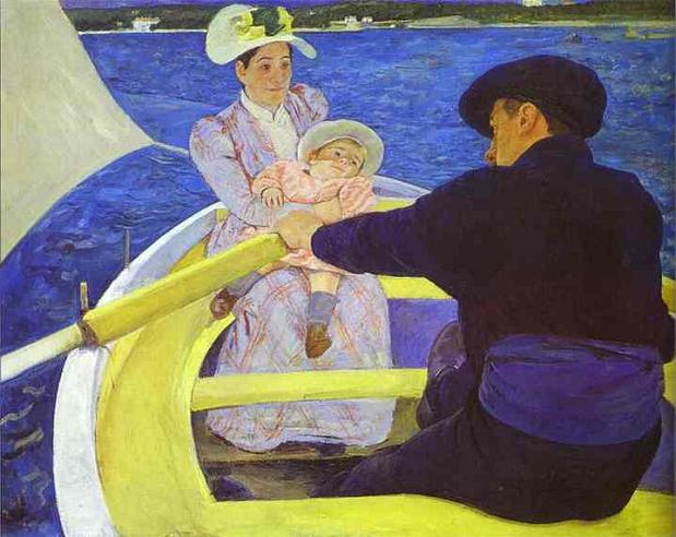 The Boating Party - Mary Cassatt