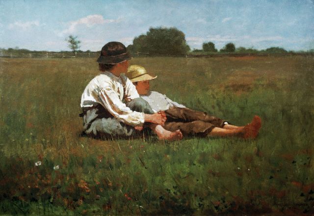 Boys in a Pasture - Winslow Homer