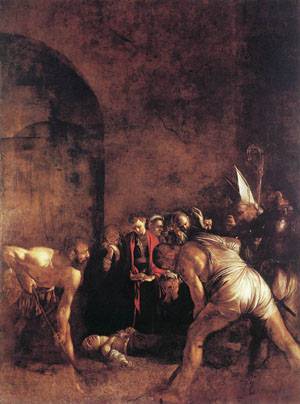 Burial of St. Lucy - Michelangelo Merisi da Caravaggio