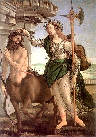 Camilla and the Centaur - Sandro Botticell