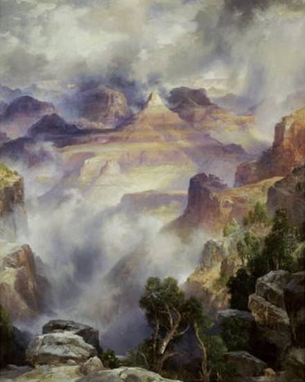 Canyon Mists - Thomas Moran