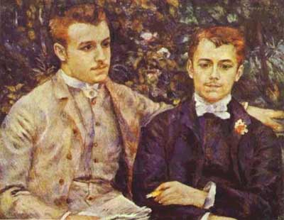 Charles and Georges Durand Ruel - Pierre Auguste Renoir