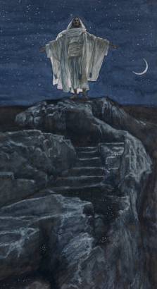 Christ Goes to the Mountain to Pray - James Tissot