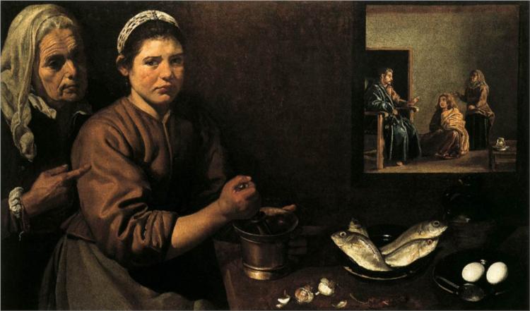 Christ in the House of Martha and Mary - Diego Velazquez
