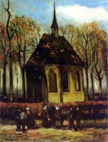 Church in Nuenen - Vincent van Gogh