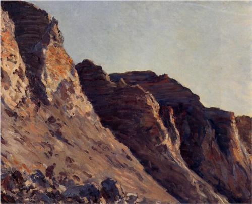 Cliff at Villers-sur-Mer - Gustave Caillebotte