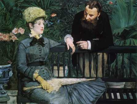 Conservatory - Edouard Manet