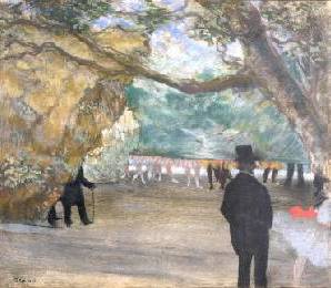Curtain - Edgar Degas