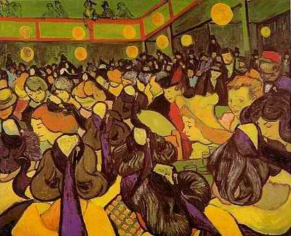 Dance Hall in Arles - Vincent van Gogh