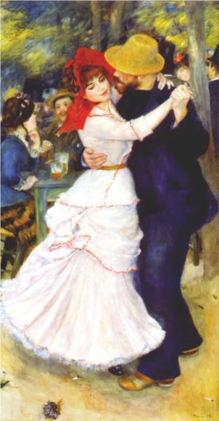 Dance at Bougival - Pierre Auguste Renoir