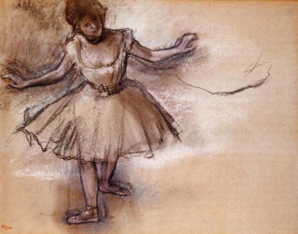 Dancer 1877 - Edgar Degas