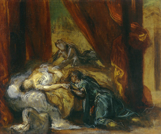 Death of Desdemona - Eugene Delacroix