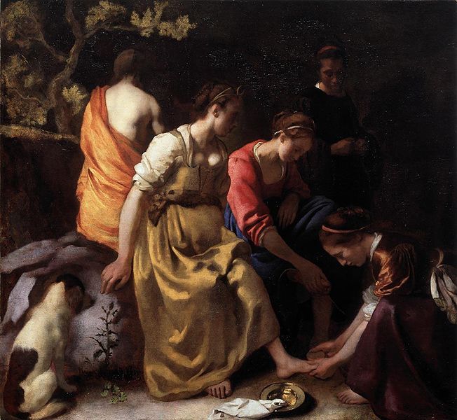 Diana and Her Companions -Jan Vermeer van Delft