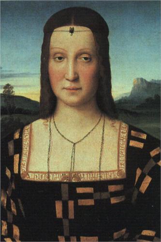 Elisabetta Gonzaga - Raffaello Raphael Sanzio