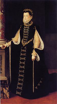 Elizabeth of Valois - Sofonisba Anguissola