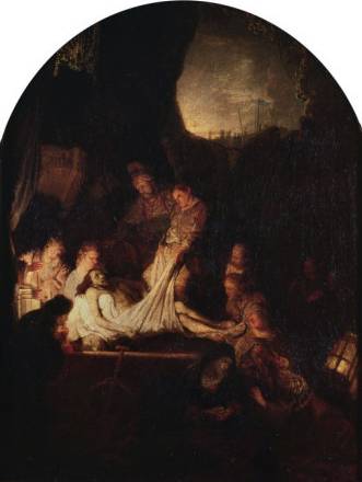 Entombment - Rembrandt van Rijn