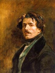 The Eugene Delacroix self portrait biography