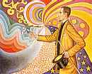 Portrait of Felix Fencon - Paul Signac