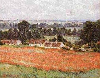 Fields of Poppies at Giverny - Claude Monet