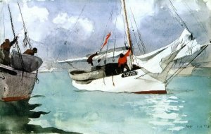 Fishing Boats Key West - Winslow Homer