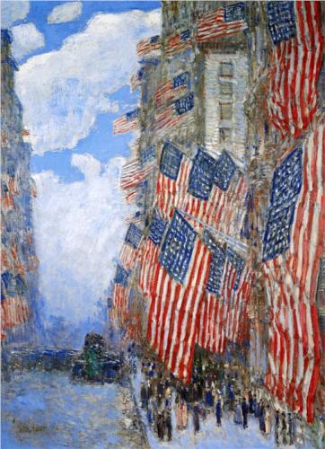 Fourth of July - Childe Hassam