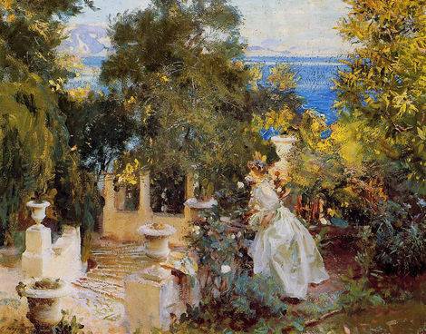 Garden in Corfu - John Singer Sargent