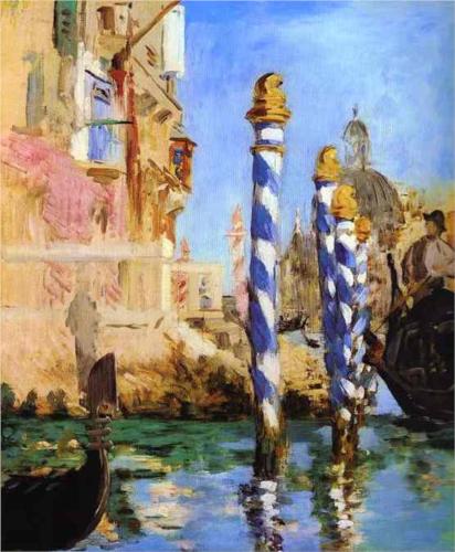 Grand Canal, Venice - Edouard Manet