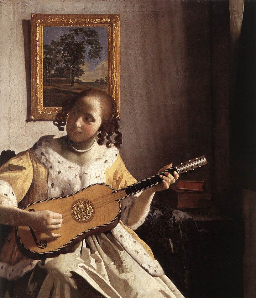 The Guitar Player - Jan Vermeer van Delft