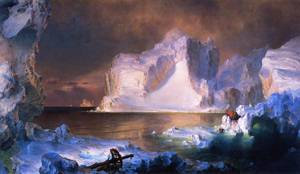 Icebergs - Frederic Edwin Church