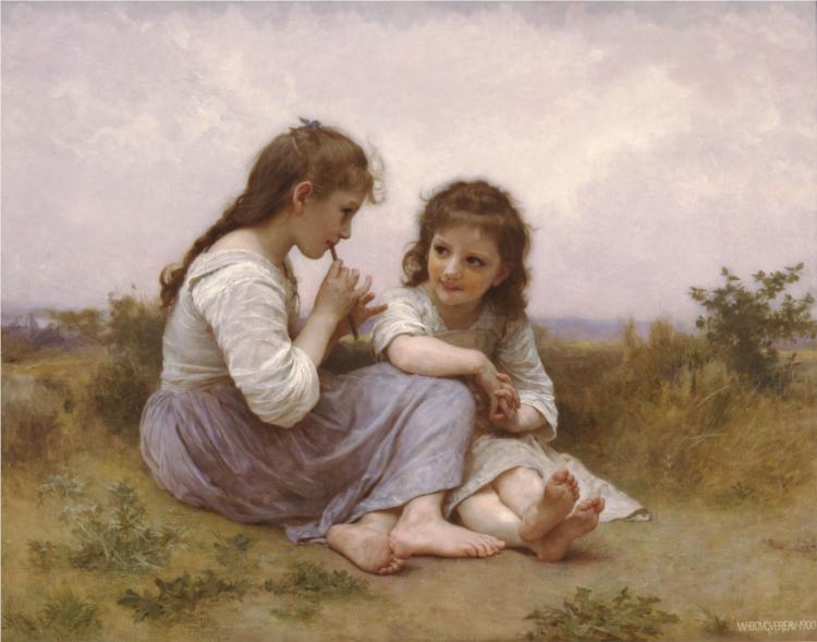 Idylle Enfantine - William Bouguereau