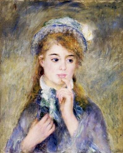 Ingenue - Pierre Auguste Renoir