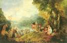 Island of Cythera - Jean Antoine Watteau